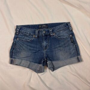 Silver Jeans Toni 3 1/2” Denim Shorts